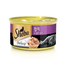 쉬바 고양이캔 참치 젤리소스 85g, 참치젤리소스