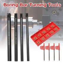 선반 밀링 바이트 4pcs 67810mmsclcr06 터닝 도구 도구 홀더 보링 바 커터 터닝 rodamp 10pcs ccmt060204-hm 터닝 도구 클램프, 한세트, 10개