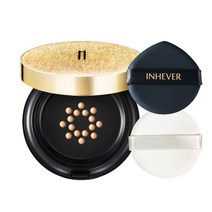인헤버 사은품 퍼프증정 인헤버 여배우 쿠션 파운데이션 팩트 (골드) 본품 23호, free, 단품