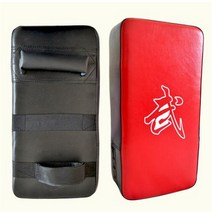 mma 격투기 복싱 권투 미트 1pc 펀치 백 복싱 패드 샌드 피트니스 태권도 MMA 핸드 킥 PU 가죽 트레이닝 기, 01 Red