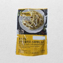 노브랜드 홈스타일 알리오올리오 스파게티 소스 250g 2인분, 상세페이지 참조