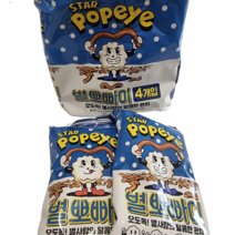 별 뽀빠이(20개) 추억의 불량식품 옛날과자 군것질 (스낵 쫀드기 사탕)