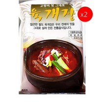 [더착한푸드]팔도 육개장 600g 2개 식자재마트 대용량 업소용 육개장 탕/조림 즉석식품 간식 안주 탕류