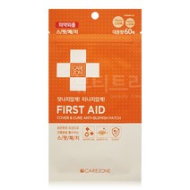 케어존 퍼스트에이드커버앤큐어안티블래미쉬패치 60매
