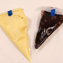 일회용 비닐 짤주머니 14인치 베이킹용품 홈베이킹, 5매입