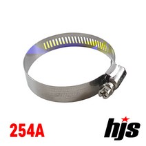 국산 올스텐 밴드 254A / 볼트 sus 304 스텐 호스 서스 반도 밴드 조임쇠 클램프, 1개