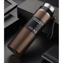 [TOP100] 블레스 스텐 보온병(1L) (브라운) 진공단열 보냉물병 12391EA, 본상품선택