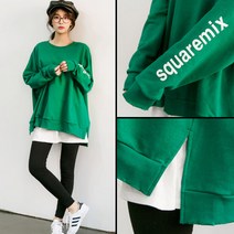 지엠걸 55~110 스퀘어MTM/맨투맨/데일리룩/긴팔티