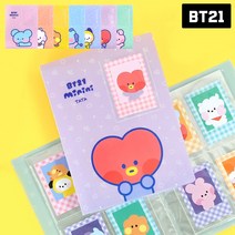 BTS BT21 포토카드 바인더 4칸 포카 콜렉트북 홀더, COOKY