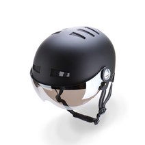 사가라이더 스컬 전동킥보드헬멧 바이저 고글헬멧 자전거헬멧, 화이트