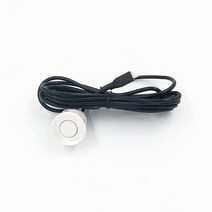 초음파 센서 아두이노 자동차 LED 주차 키트 25mm 백라이트 디스플레이 역방향 백업 레이더 모니터 시스템 12V, [02] WHITE, 02 WHITE