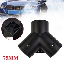 전기 배관 이음매유니버설 75mm 그레이 PVC 파이프 커넥터 1 개 스트레이트 엘보 티 크로스 조인트 워터, 한개옵션0