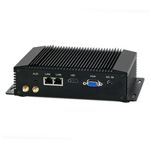미니 PC 컴퓨터 산업용 임베디드 AIM10 인텔 셀러론 J4105 J4125 팬리스 IPC 윈도우 11 프로 VGA HDMI 2LAN 2COM RS232 4USB, 9.8G RAM 128G SSD - Intel Cele