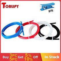 테프론호스 내열실리콘튜브 튜브 물호스연결 Toipy12 m PTFE 2x4mm ID 2mm OD 4mm 1.75mm 필라멘트 보우덴 압출기 가이드 파이프 TL피더 핫 엔드 3D 프