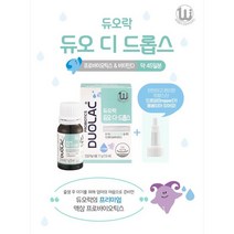 듀오락 듀오 디 드롭스 프로바이오틱스 비타민D 아기 유아 장건강 유산균 HD 듀오락유산균, 듀오락 듀오 디 드롭스 7.5ml  1통, 1개