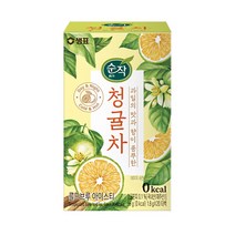 순작 청귤차 티백, 1.8g, 20개, 1개