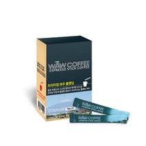 와우커피 리얼에스프레소 블렌드 액상스틱커피 11ml 20개입 액상커피, 1박스