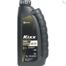 킥스파오 KIXX PAO C3 A3B4 5W30 5W40 1BOX 가솔린 디젤 엔진오일, KIXX PAO C3 5W30 1BOX