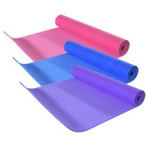 헬스장용 복원력좋은 스트레칭 요가매트 옆구리살빼는운동 촬영소품 홈트 허벅지근력, 핑크