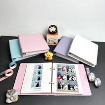 위비뉴 인생네컷앨범 하루필름 초음파 포토북 120매 [스티커 2장] [선물포장], 화이트