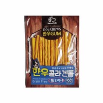 네츄럴EX 한우콜라겐 SS 고단백 치석제거 식욕향상 껌간식, 7개, 60g