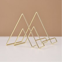 골드 스텐 거치대 다용도 홀더 전시대 진열대 핸드폰 접시 책 도서 디스플레이 받침대 대형