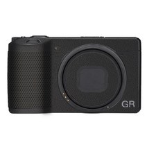 GR3 GR3X 카메라 비닐 데칼 스킨 랩 커버 리코 GRIII / Richo GR IIIX 카메라 프리미엄 스티커, Leather Black