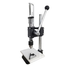 가죽 펀칭 기계 핸드 프레스 각인기 머신 수동 공예 날인기, 펀칭기+스케일 알루미늄판+솔리드+13척