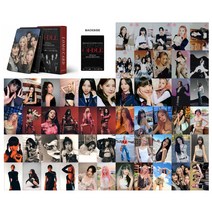 55 개/대 아이돌 leserafim Photocards Lomo ANTIFRAGILE 카드 ITZY IVE 레드 벨벳 Stayc 앨범 Photocard, [08] (G)I-DLE