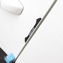 [가오] 스포티지R 더볼드 QL NQ5 도어가드 문콕 외관 손상 방지 레터링 에폭시 몰딩, 블랙카본(4P)
