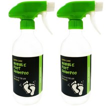 슈퍼케어 버블 풋삼푸 레몬민트향, 500ml, 2개