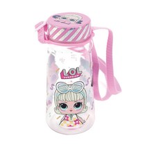 엘오엘서프라이즈 릴팡 어깨끈 트라이탄 물통 LOL5263, 혼합 색상, 450ml