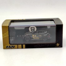 IM 1:64 폭스바겐 비틀 컨버터블 RWB 마티니 걸프 자동차, 블랙 JPS F533