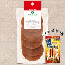 네츄럴코어 천연간식 애견간식 사사미 + 만도 스페샬 푸드 4p 증정, 1개, 15치킨하드칩40g