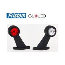 대성부품 LED 토끼등 FT-009 인증 검사 12V 24V 뿔등 차폭등 화물차 대형트럭 1톤 겸용 ㄱ자 도깨비등 폭등 자동차검사 특장차 윙바디 탑차 트레일러 추레라 샷시 E마크 고무등 IP67 방수 FT009 캠핑카 모터홈 카라반, 1개