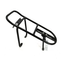 자전거트롤리 토픽트레일러 k3 bya412 접이식 후면 화물 랙 알루미늄 합금 수하물, 검은색