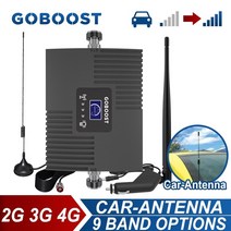 신호 부스터 증폭장치 자동차 용 GOBOOST 신호 부스터 2G 셀룰러 증폭기 LTE 700 MHz 네트워크 리피터 키트, 09 800 Band20