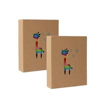 포켓앨범 2p 포토앨범 곰 에펠탑 발바닥 고래 기린 4X6 포켓식 사진 커플 꾸미기 앨범 기념일 대용량, 쿠팡 고래2p