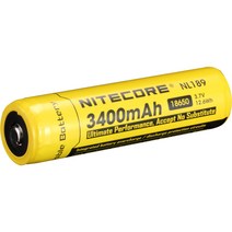 나이트코어 18650 배터리 충전지 NL189 3400mAh, 본상품선택