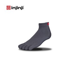 인진지 발가락양말 라이너 띠너 물집방지 양말, L(275-300), 그레이