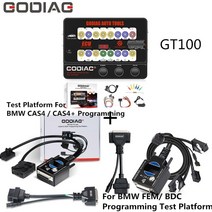 GODIAG GT100 OBD II 브레이크 아웃 박스 ECU 커넥터 GT100 테스트 플랫폼 ECU 유지 보수 진단 프로그램 코딩 용, 미국 플러그
