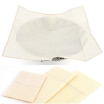 국산 주방 조리 요리 찜기 면보 면 보자기 천연 가제 시트 깔개 면포 거름망 유청 두부 찜 그릭 요거트 거즈 라코타 두겹 순면 섬유 다용도 매트 음식 붙지않는 여과지 보 다목적, 사이즈, 대