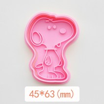 스누피 캐릭터 쿠키커터 모양틀 찰리브라운 귀여운 가정용 홈베이킹 쿠키커터 도구, 스누피 4