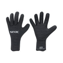 Seac Ultraflex 다이빙과 스피어 낚시를 위한 울트라 엘라스틱 네오프렌 장갑 미끄럼 방지, 3.5mm, X-Small