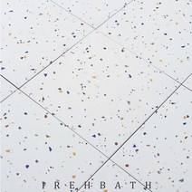 DIY 주방 베란다 현관 욕실 바닥 테라조 타일 IRO21, 그레이