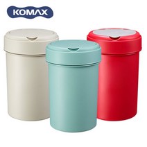 코멕스 클린 종량제 휴지통 10L 20L 베이지민트레드, 10L 민트