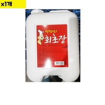 초고추장식자재 유통 도매 실장님 회초장 움트리 13Kg 1개초장, 1, 본상품선택