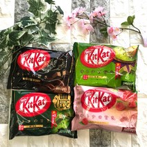 [이라운드몰]네슬레 킷캣 미니 어른의 맛 진한 우지녹차 라즈베리 카카오 우지녹차 12개입 4종 택1, 옵션선택