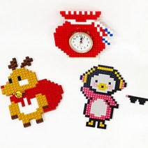 (TD) 하비블럭 패셔니스타 키링만들기_5인용 점토놀이 조소수업 DIY클레이 미술수업 클레이만들기, 하늘