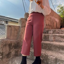 당일배송 서이너이 와이드팬츠 슬랙스 정장바지 여성 가을 바지 와이드핏 키작녀팬츠 오피스룩
